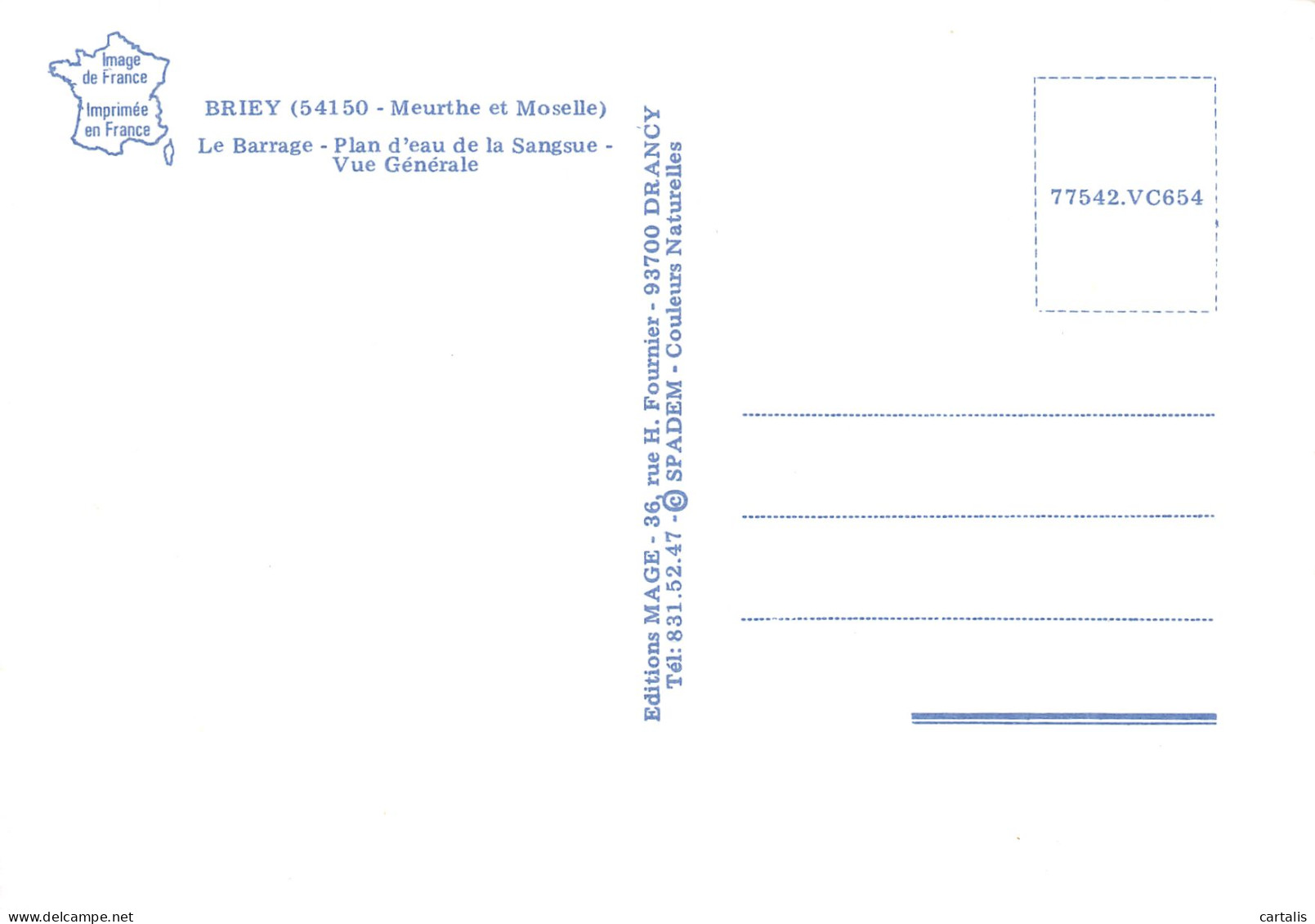 54-BRIEY-N°C-3645-A/0061 - Briey