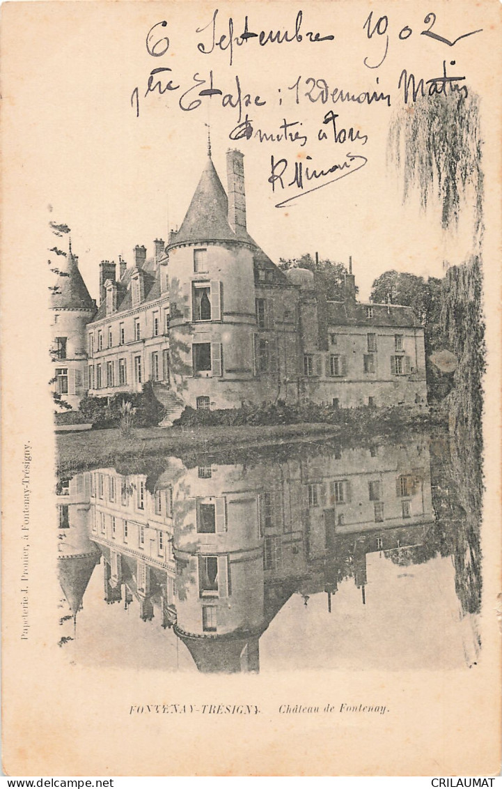 77-FONTENAY TRESIGNY-N°T5295-G/0013 - Fontenay Tresigny