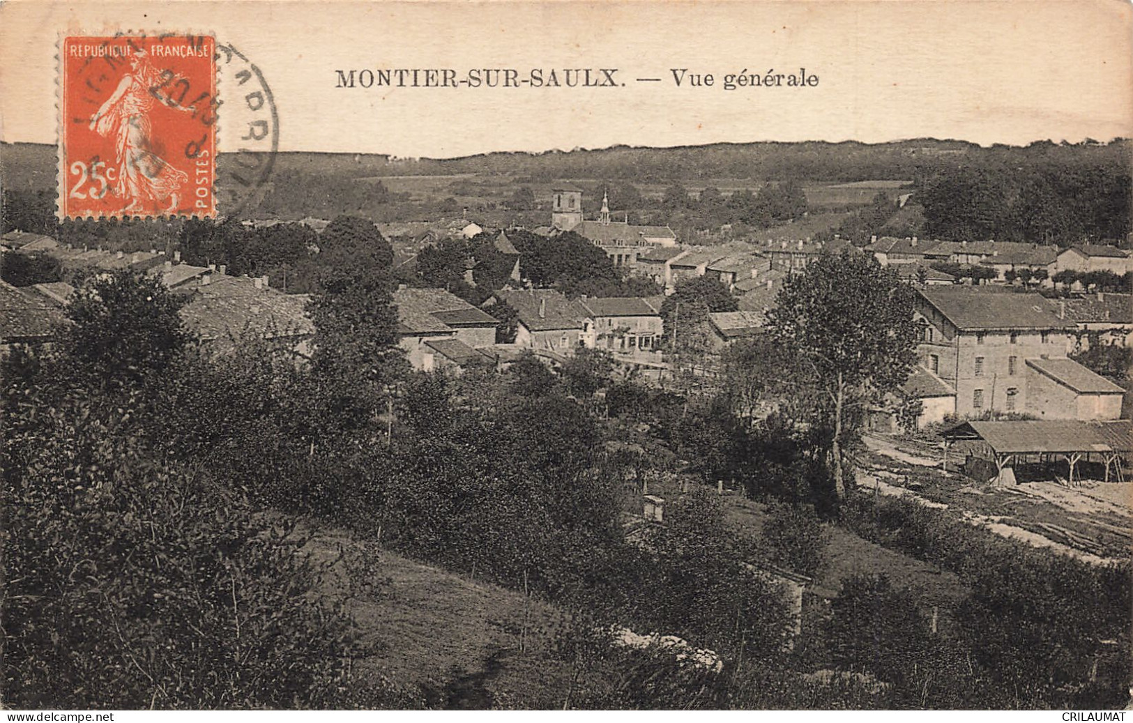 55-MONTIER SUR SAULX-N°T5296-B/0303 - Montiers Sur Saulx