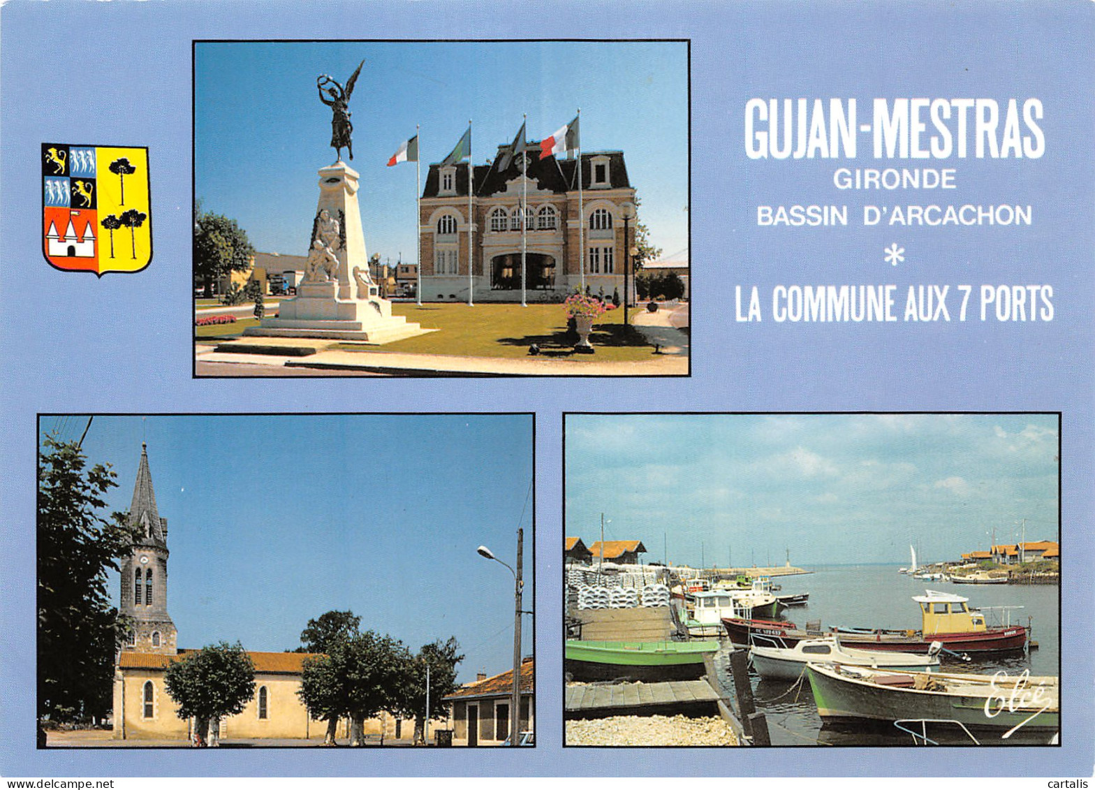 33-GUJAN MESTRAS-N°C-3645-D/0301 - Gujan-Mestras