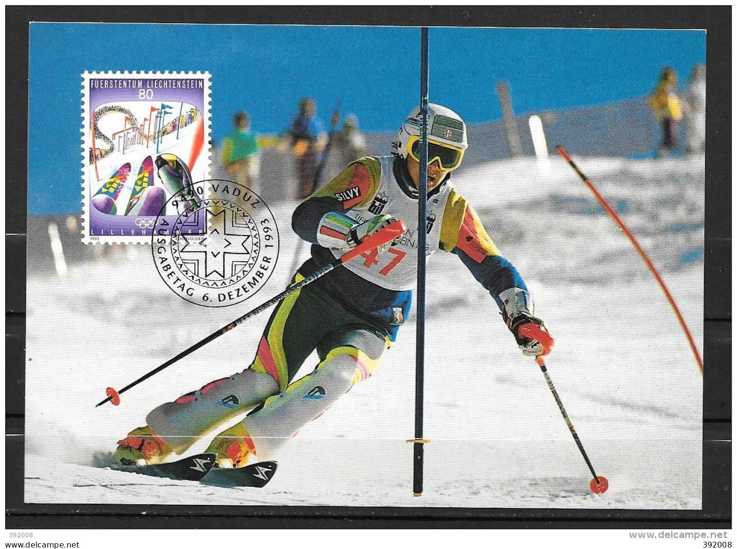 NORVEGE - FDC - 5d - Inverno1994: Lillehammer