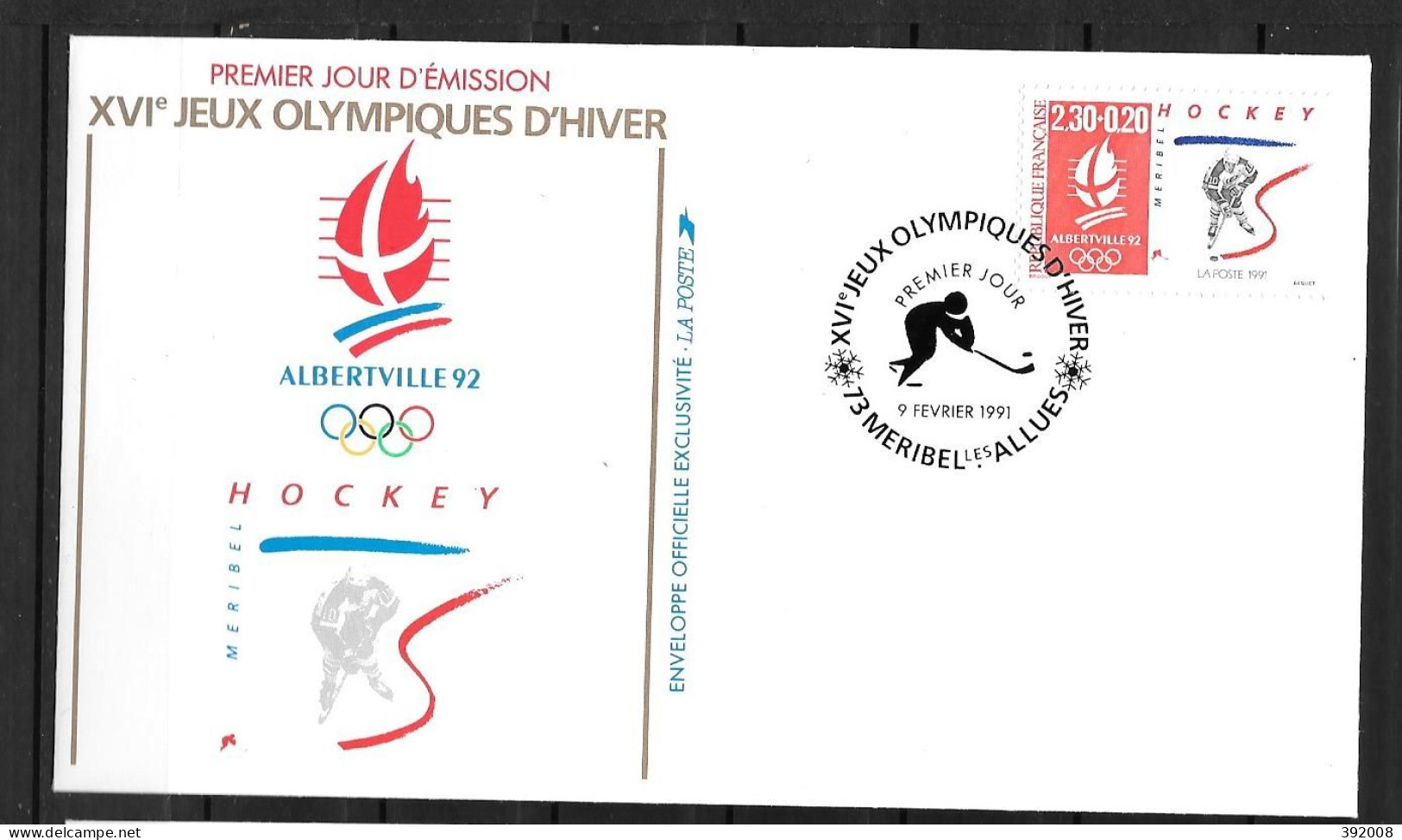 FRANCE - FDC - 1a - Inverno1992: Albertville