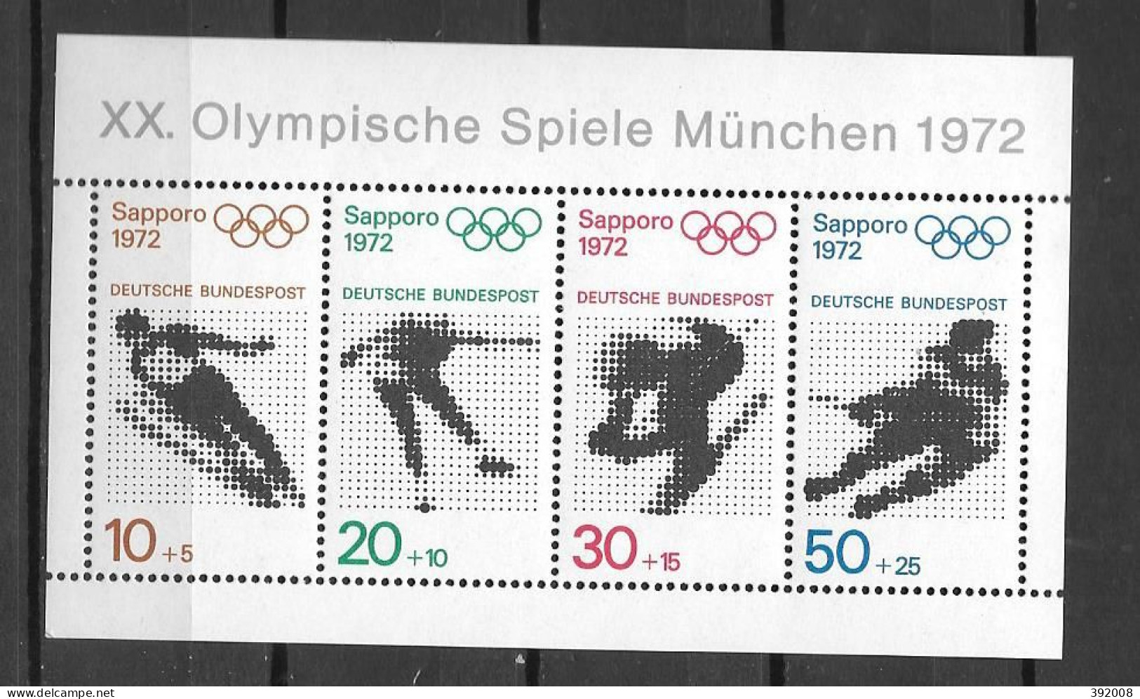 ALLEMAGNE - BF 5**MNH - Winter 1972: Sapporo