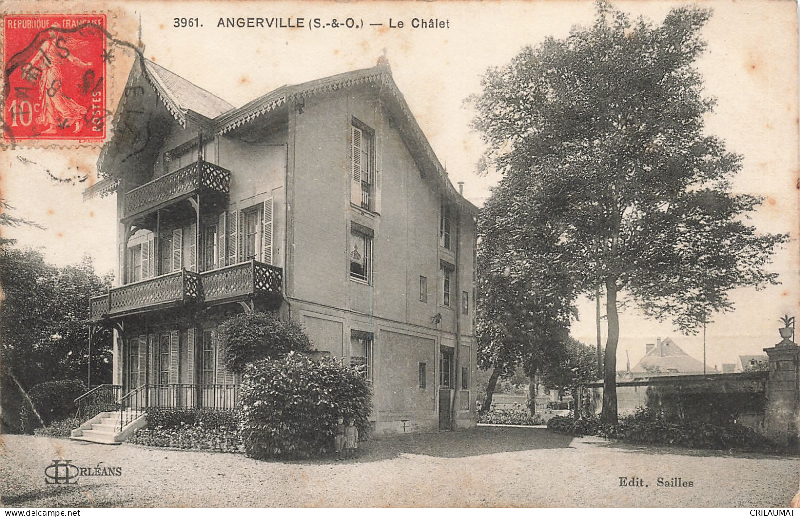 91-ANGERVILLE-N°T5296-C/0103 - Angerville