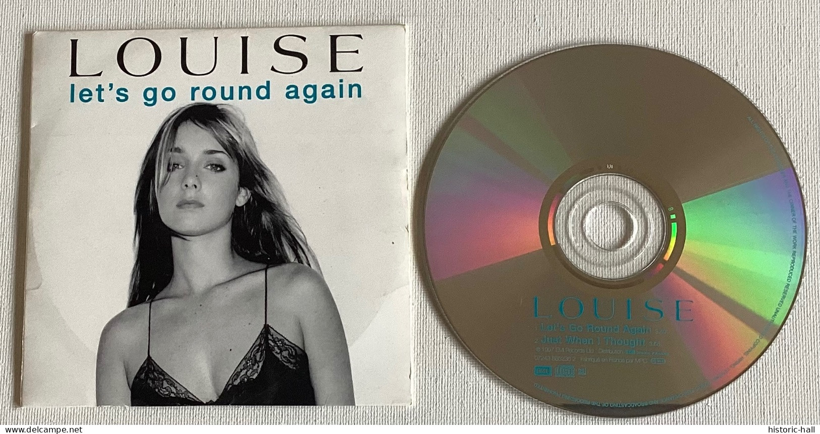 LOUISE - Let’s Go Round Again - CD Single - 1997 - French Press - Disco & Pop