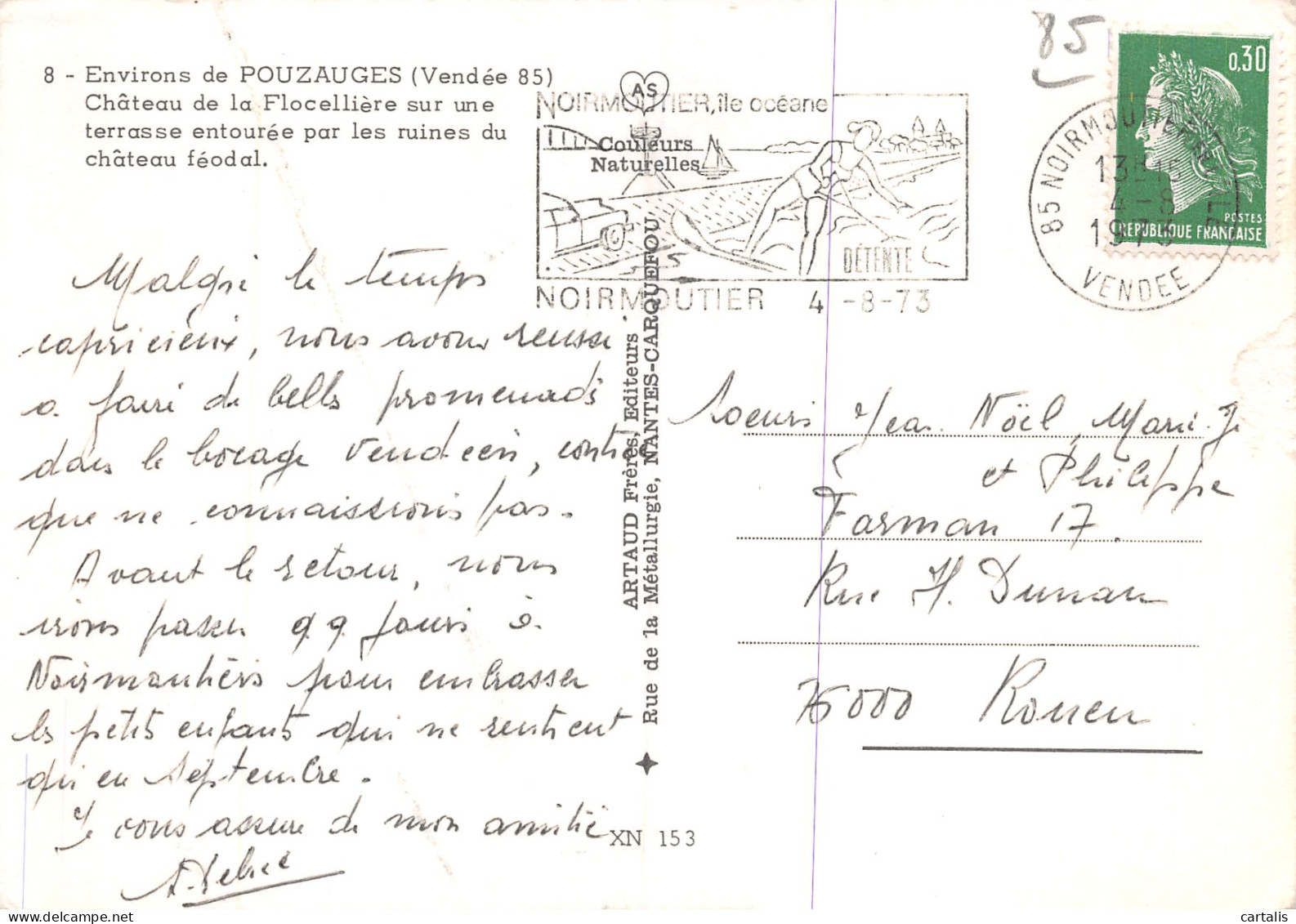 85-POUZAUGES-N°C-3646-C/0053 - Pouzauges