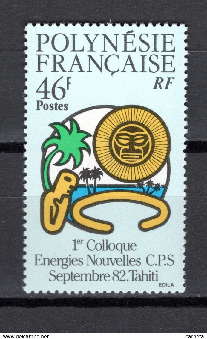 POLYNESIE  N°  185   NEUF SANS CHARNIERE COTE  2.00€     ENERGIES NOUVELLES - Ongebruikt