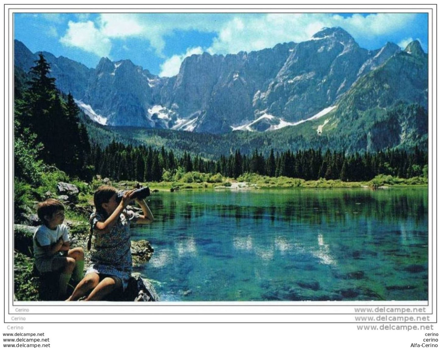 TARVISIO (UD):  FUSINE  -  LAGO  SUPERIORE  -  PARCO  NATURALE  REGIONALE  -  FG - Invasi D'acqua & Impianti Eolici