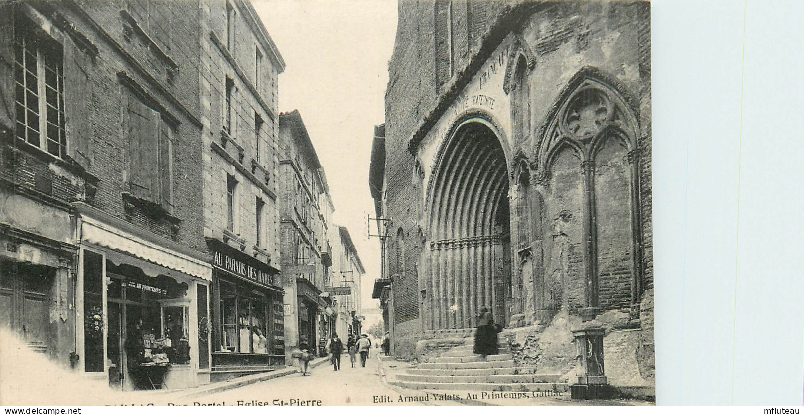 81* GAILLAC  Eglise St Pierre       RL44,0187 - Höchster Porzellan (DEU)