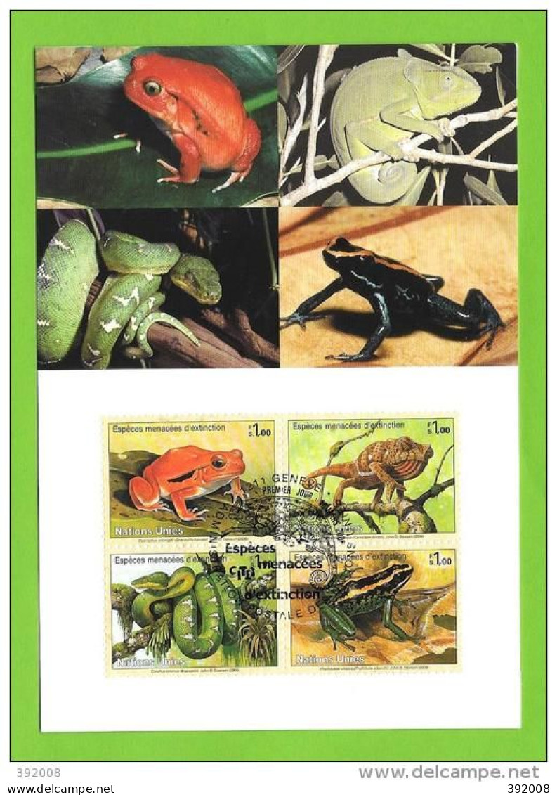 2006 - 548 / 551 - Protection De La Nature - 20 - FDC