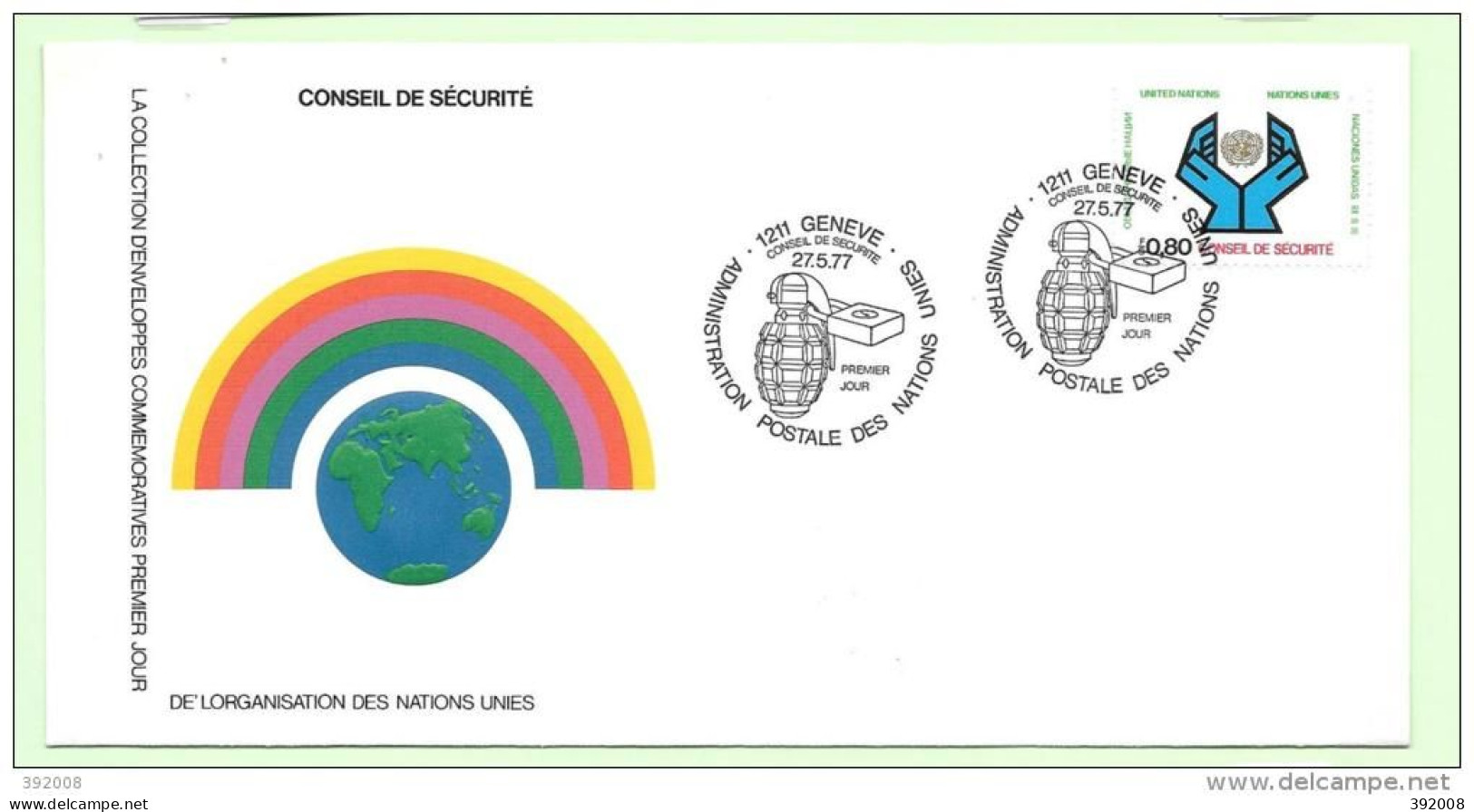 1977 - 66 - Conseil De Sécurité - 5 - 2 - FDC