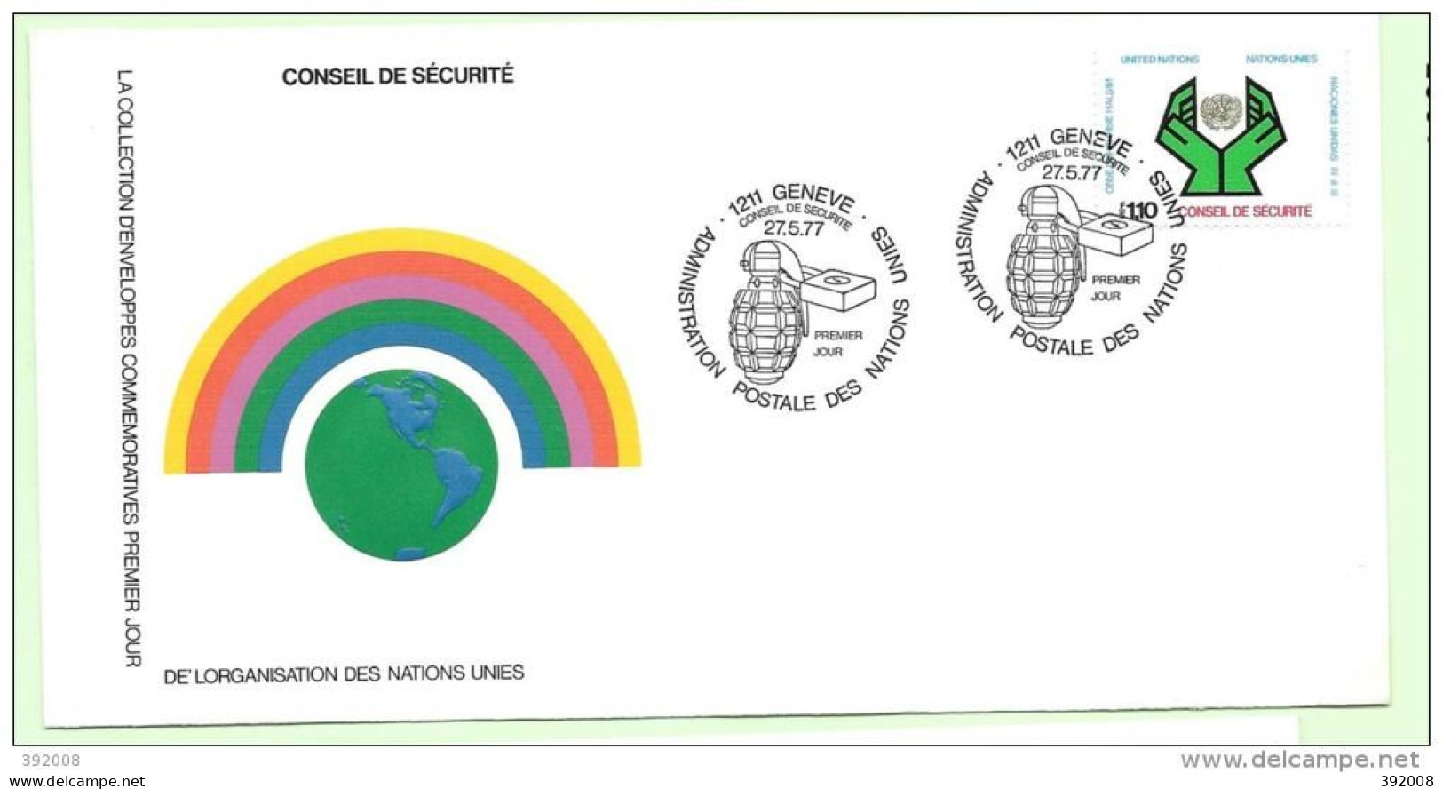 1977 - 67 - Conseil De Sécurité - 5 - 1 - FDC