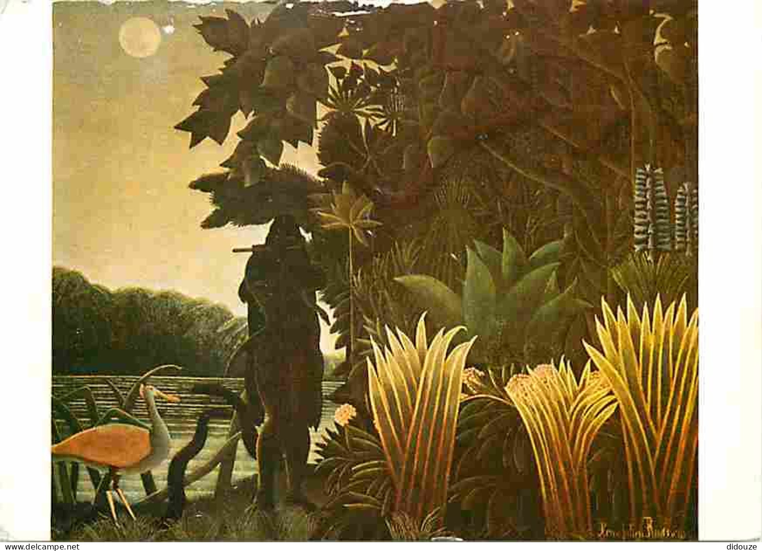 Art - Peinture - Henri Rousseau Dit Le Douanier - La Charmeuse De Serpents, 1907 - CPM - Voir Scans Recto-Verso - Malerei & Gemälde