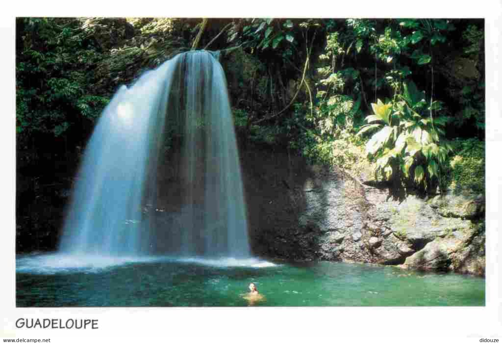 Guadeloupe - Basse Terre - Cascade Du Vernon - CPM - Voir Scans Recto-Verso - Basse Terre
