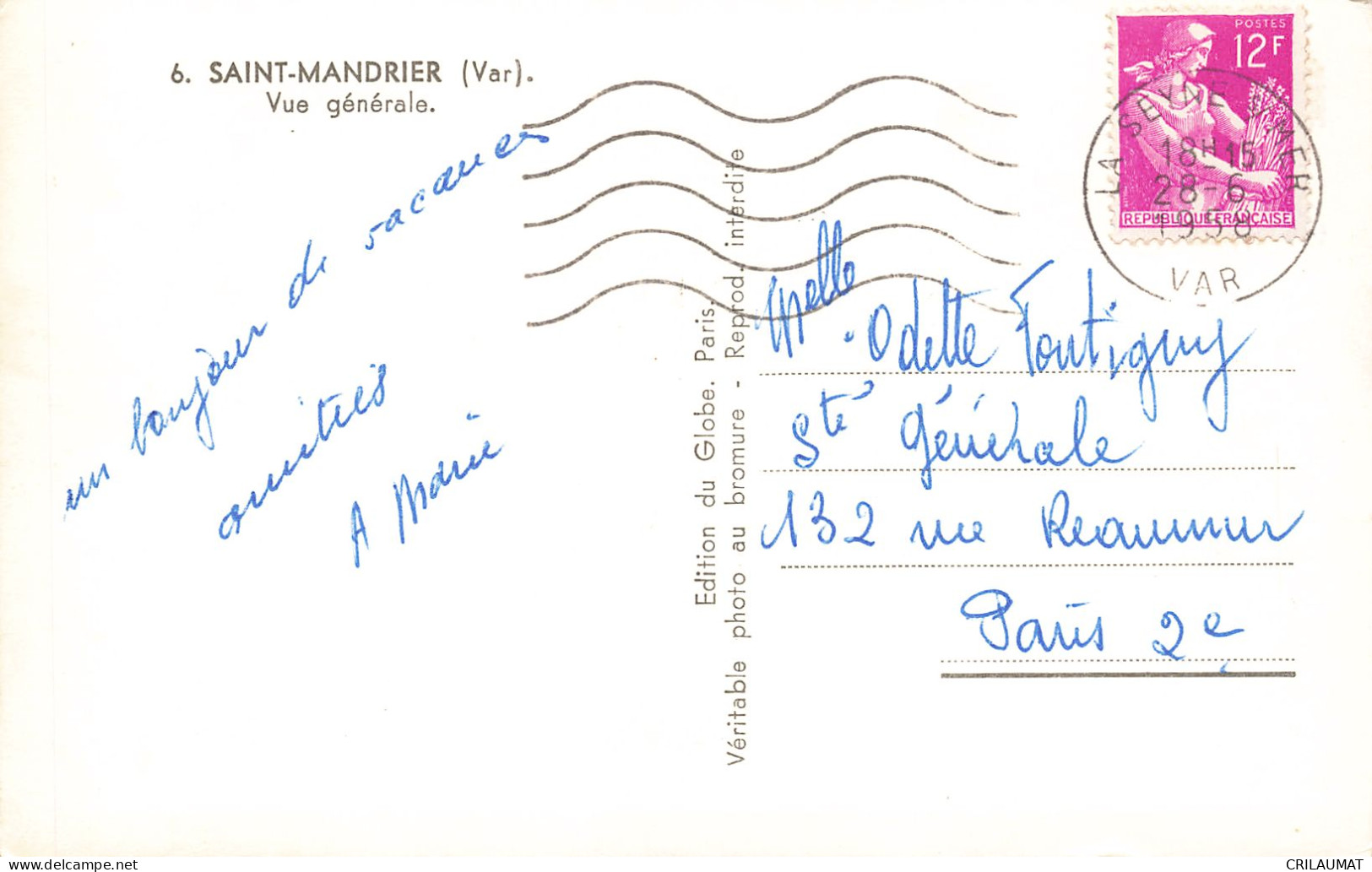 83-SAINT MANDRIER-N°T5297-E/0011 - Saint-Mandrier-sur-Mer