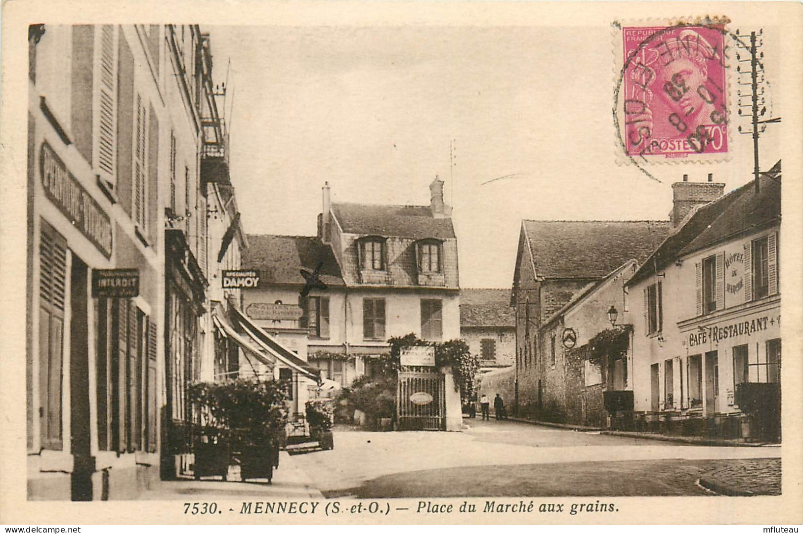 91* MENNECY Place Du Marche Aux Grains         RL44,0818 - Mennecy