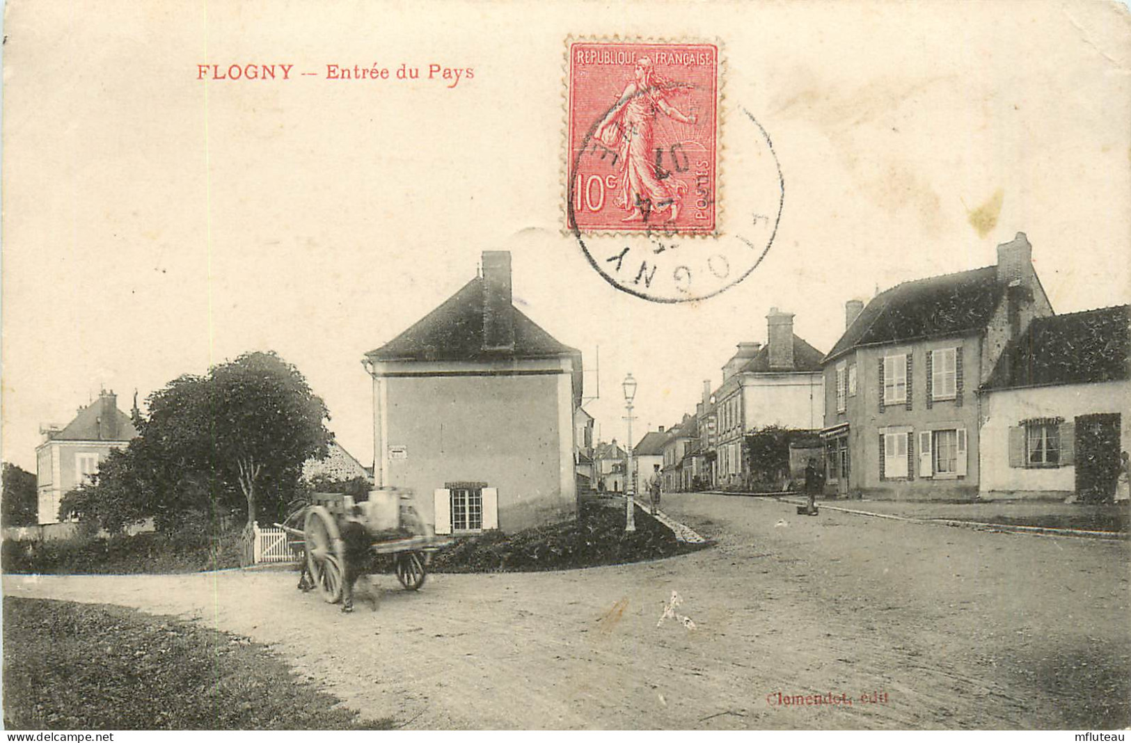 89* FLOGNY  Entree Du Pays        RL44,0662 - Flogny La Chapelle