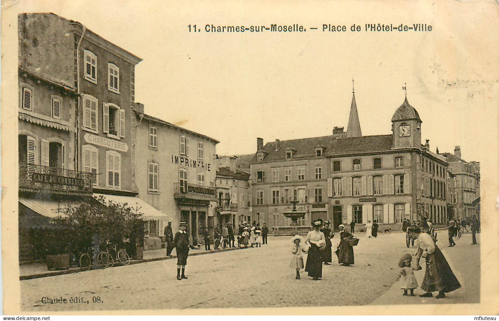 88* CHARMES S/MOSELLE  Place De L Hotel De Ville       RL44,0530 - Charmes