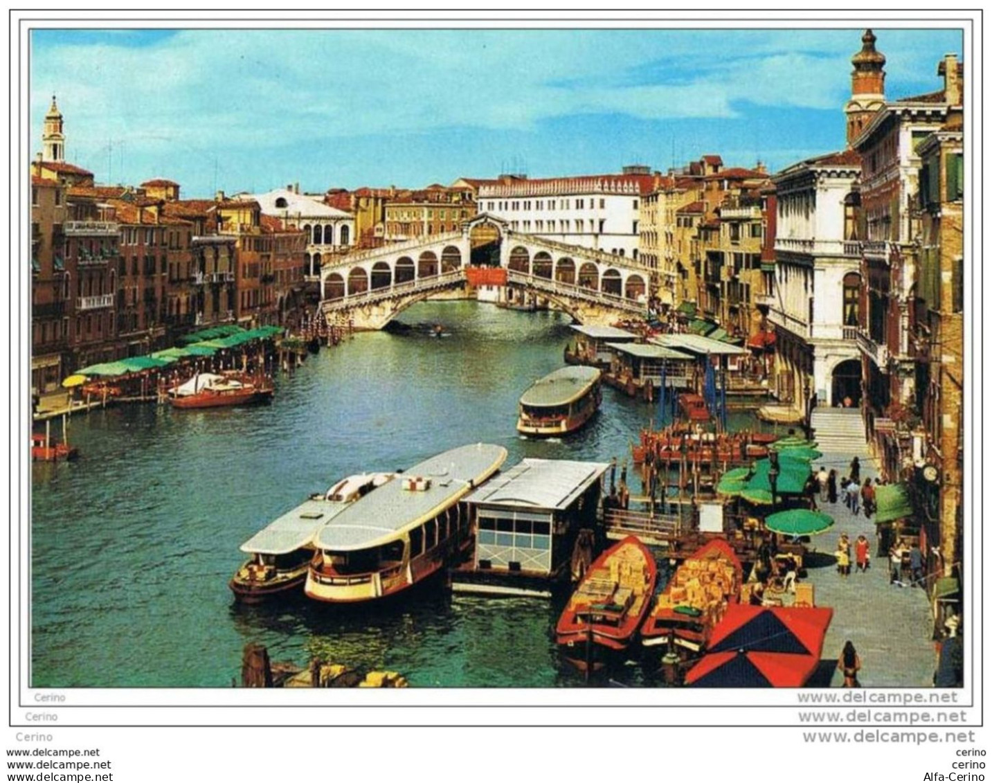 VENEZIA:  IL  PONTE  DI  RIALTO  -  PER  LA  SVIZZERA  -  FG - Ponts