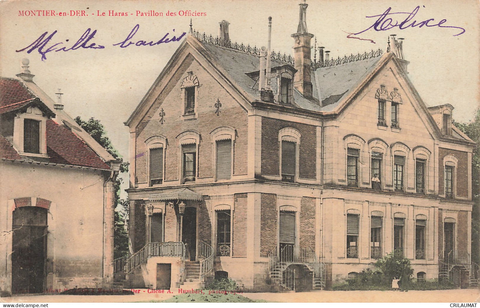 52-MONTIER EN DER LE HARAS-N°T5297-G/0175 - Montier-en-Der