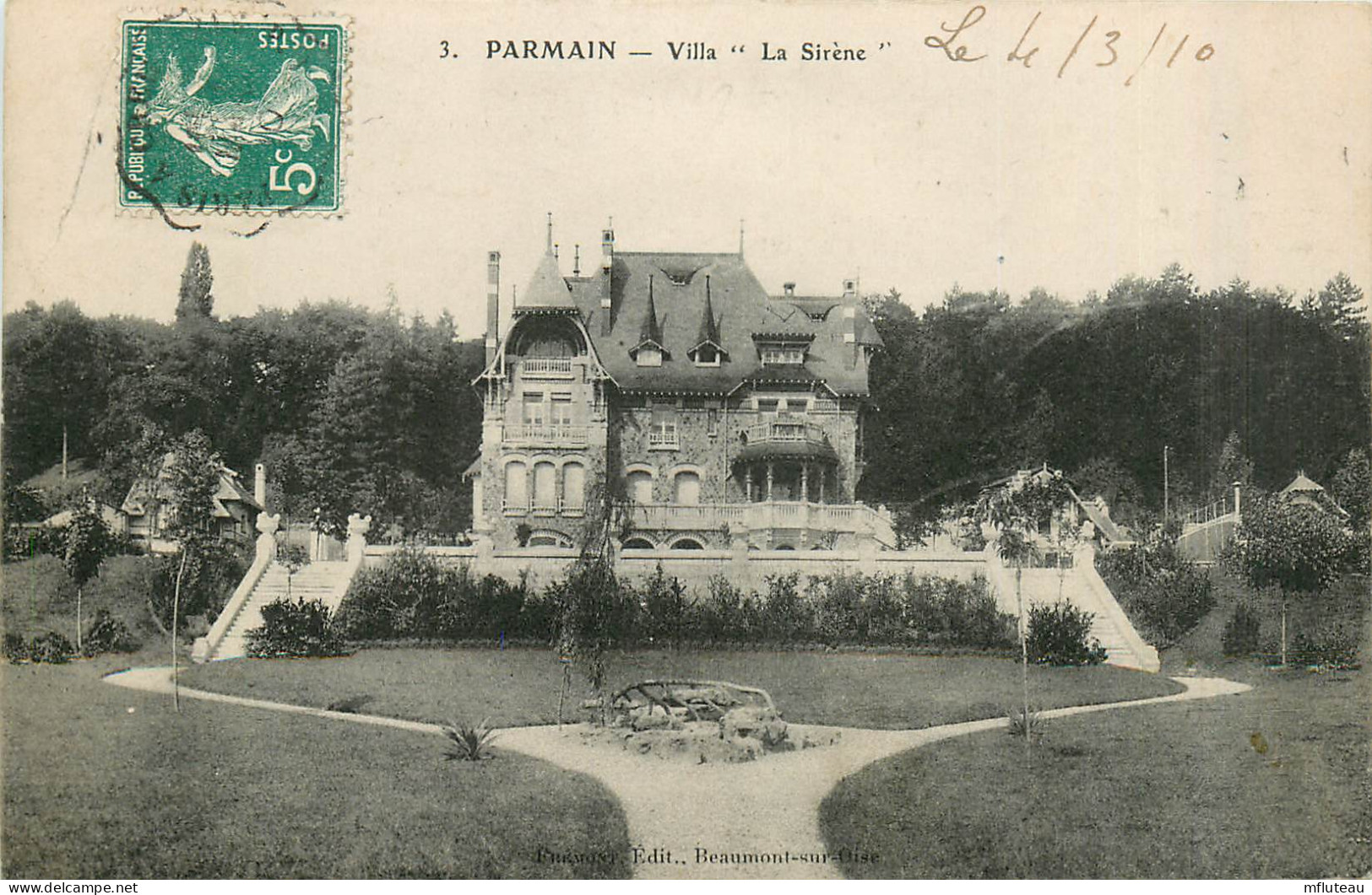 95* PARMAIN  Villa « le Sirene »         RL44,1289 - Parmain