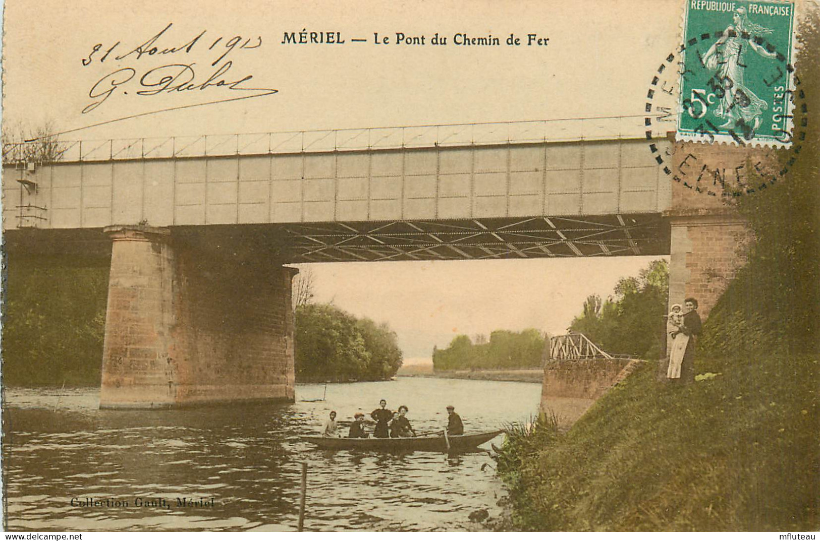 95* MERIEL Pont Du Chemin De Fer        RL44,1275 - Meriel