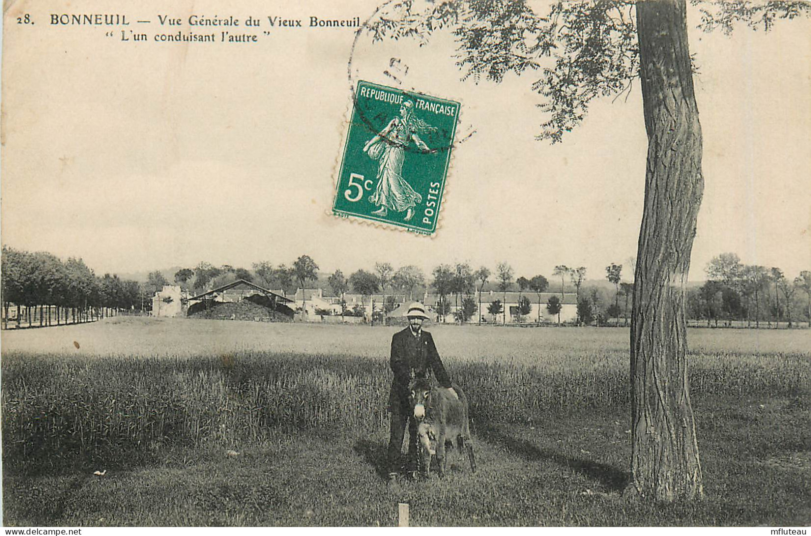 94* BONNEUIL    Vue Generale  – Lun Conduisant L Autre      RL44,1200 - Bonneuil Sur Marne