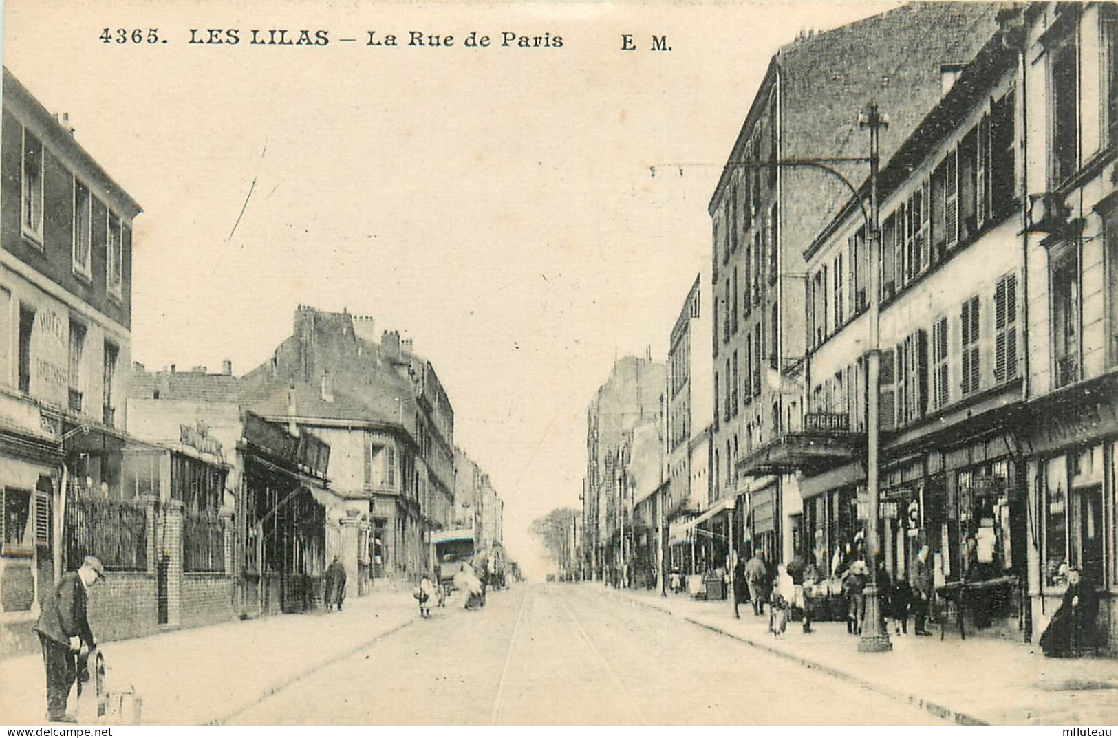 93* LES LILAS  La Rue De Paris        RL44,1127 - Les Lilas