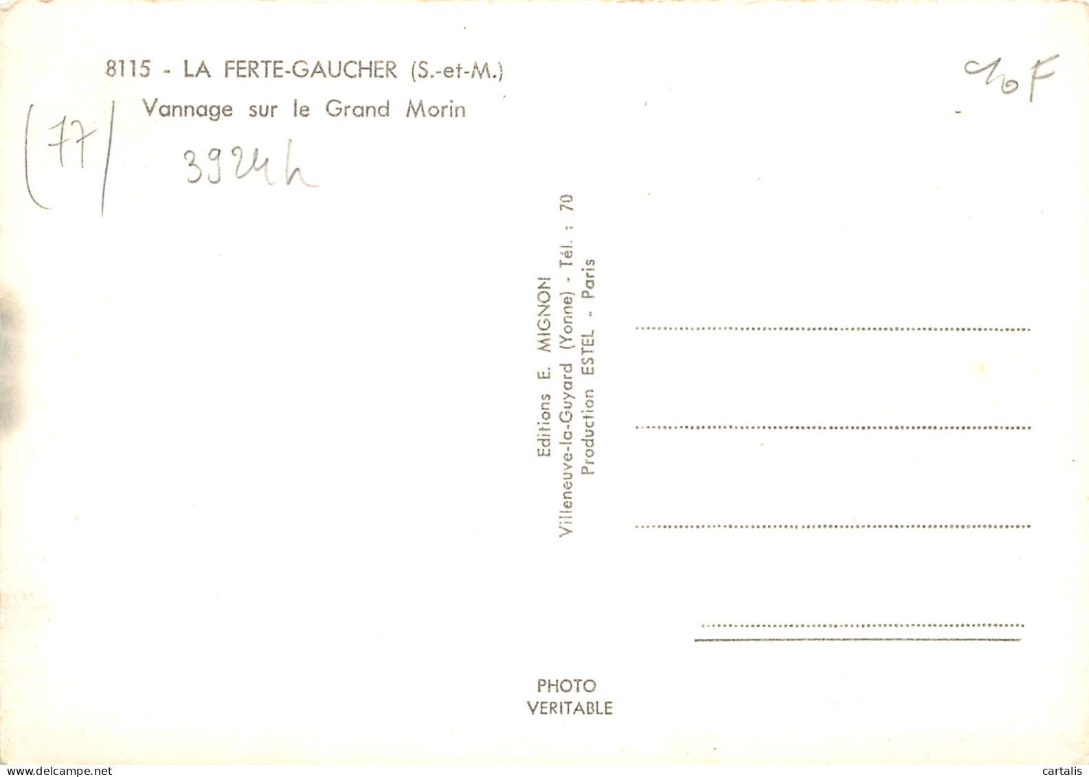 77-LA FERTE GAUCHER-N°C-3649-C/0289 - La Ferte Gaucher