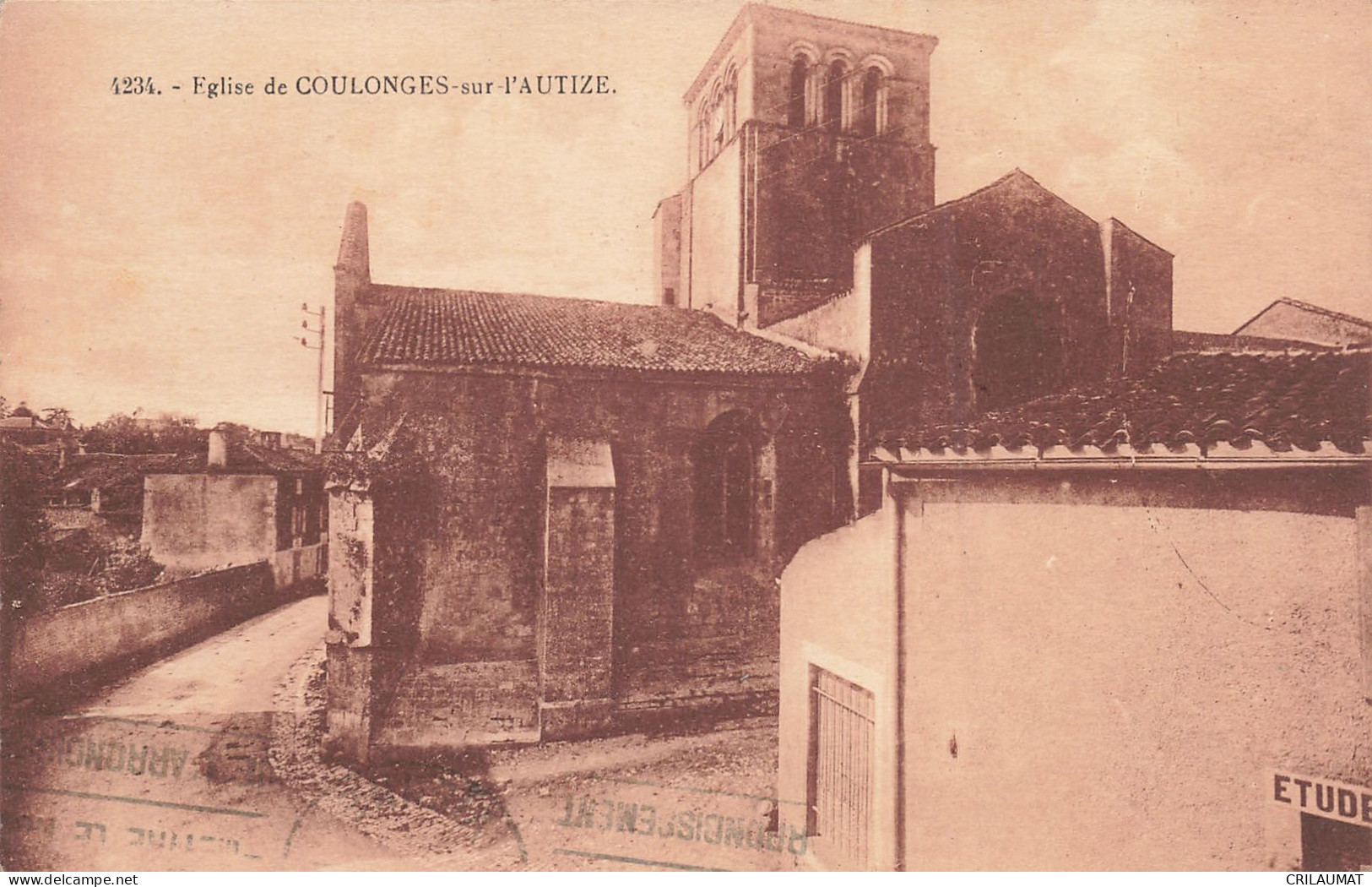 79-COULONGES SUR L AUTIZE-N°T5298-E/0283 - Coulonges-sur-l'Autize