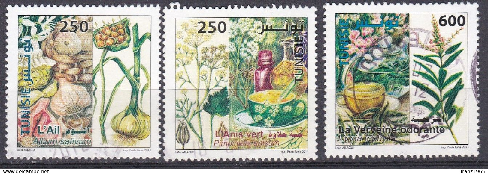 Medical Plants - 2011 - Tunisia (1956-...)