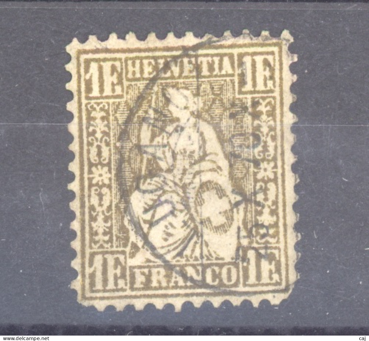 Suisse  :  Yv  41  (o)       ,   N2 - Used Stamps