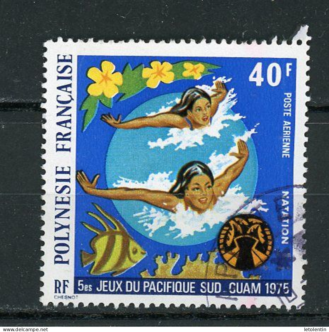 POLYNESIE - JEUX DU PACIFIQUE - POSTE AERIENNE - N° Yt 95 Obli. - Used Stamps