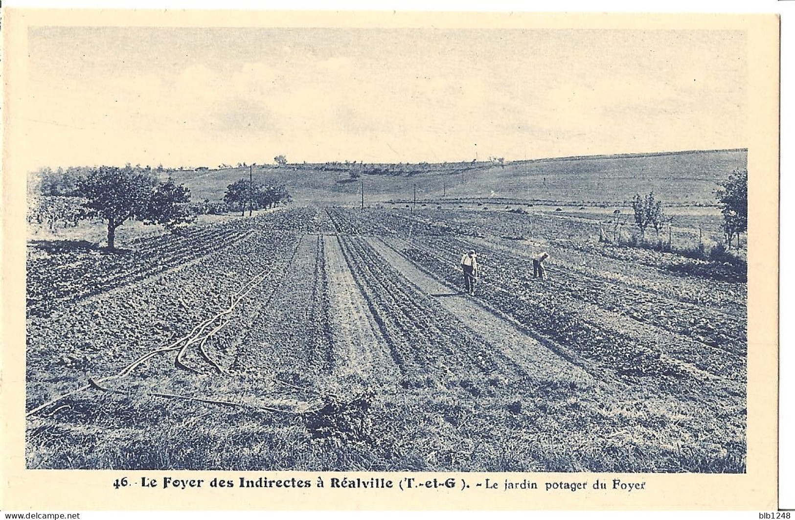 [82] Tarn Et Garonne > Foyer Des Indirectes De Realville  Le Jardin Potager - Realville