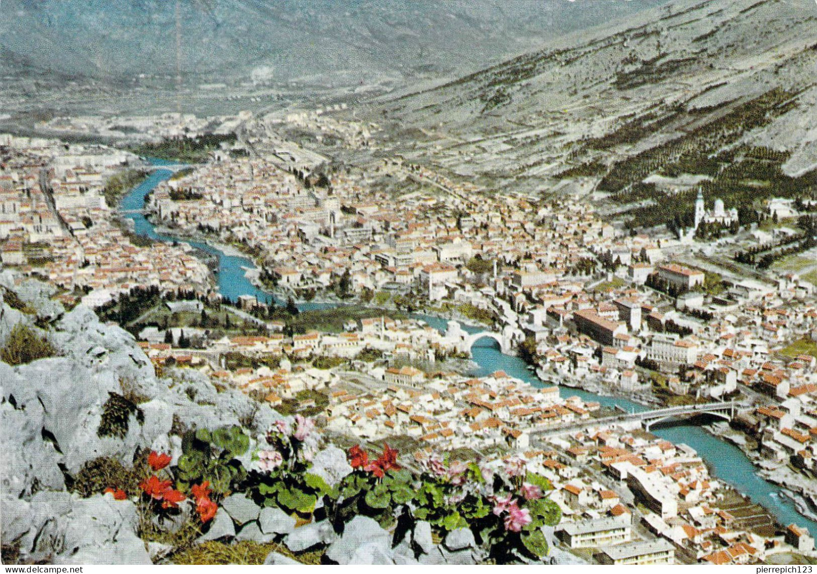 Mostar - Panorama Aérien - Bosnie-Herzegovine