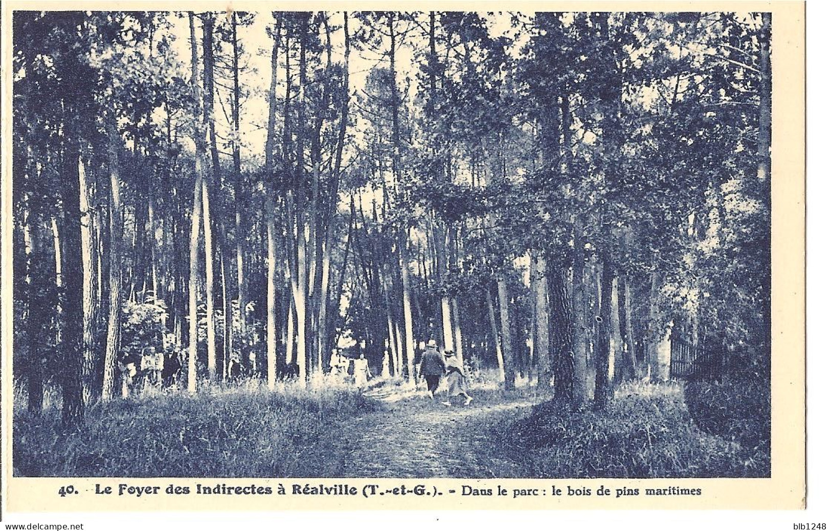 [82] Tarn Et Garonne > Foyer Des Indirectes De Realville Dans Le Parc - Realville