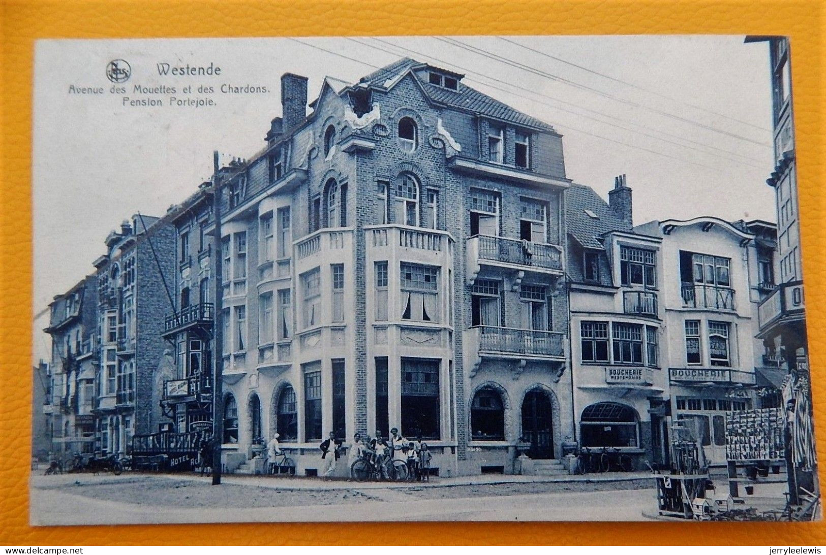 WESTENDE  - Meeuwenlaan En Distellaan  - Avenue Des Mouettes Et Des Chardons  - Pension Portejoie - Westende