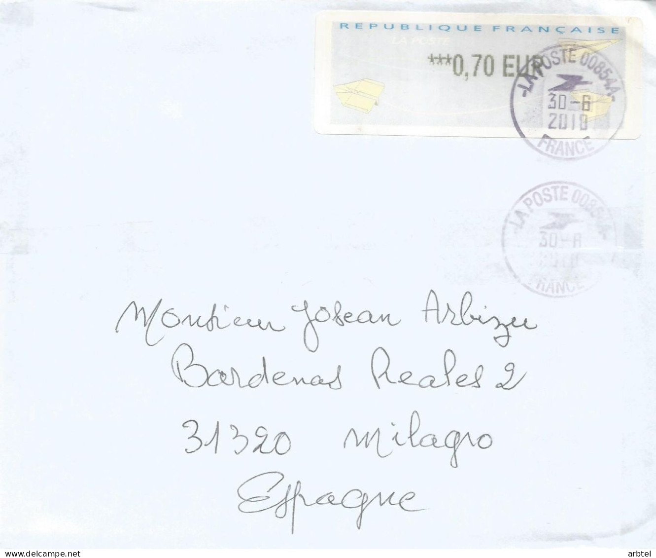 FRANCIA CC CON ATM 2010 - Briefe U. Dokumente