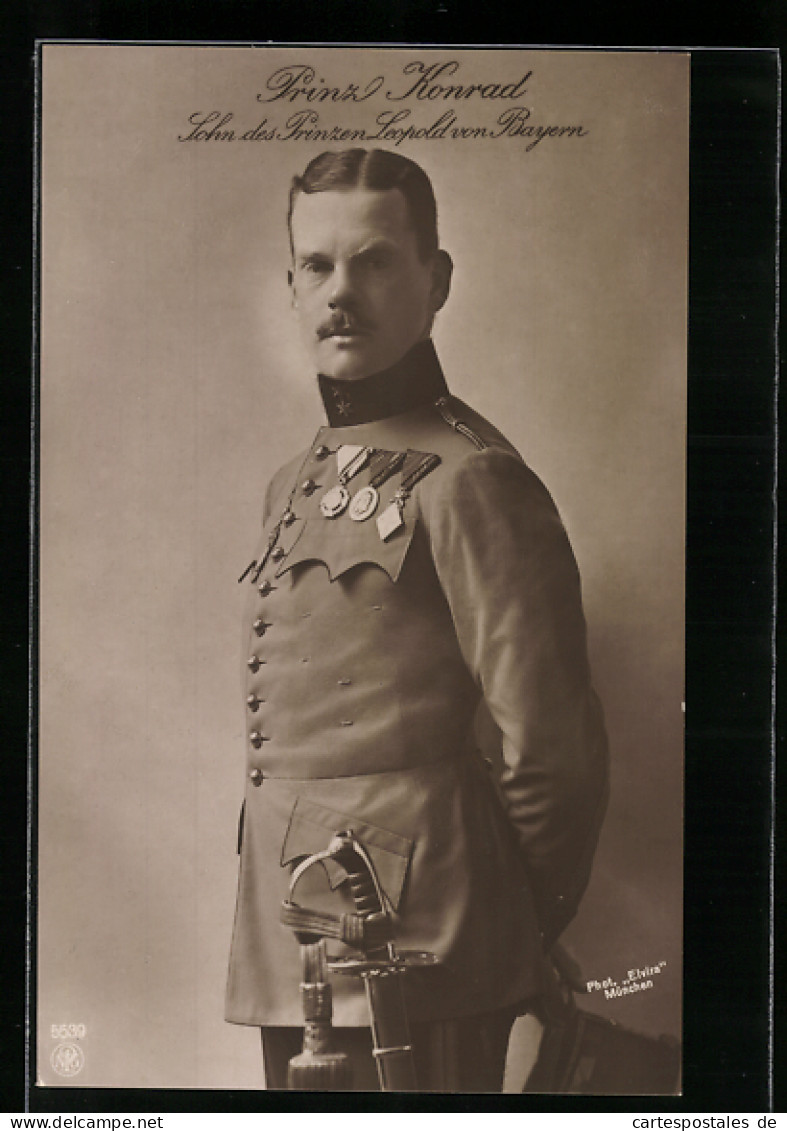 AK Prinz Konrad, Sohn Des Prinzen Leopold Von Bayern  - Königshäuser