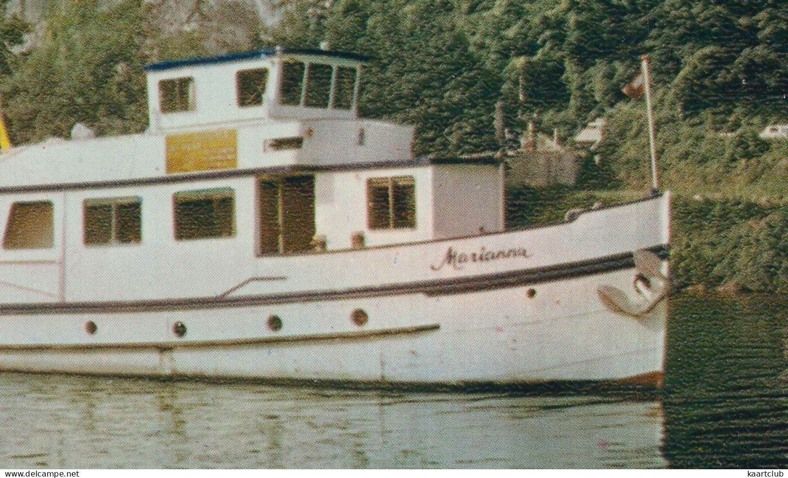 Profondeville S/Meuse - (Belgique) - Rondvaartboot MS 'MARIANNA', Rederij Boonstra, Kampen (Holland) Bateau D'excursion - Profondeville