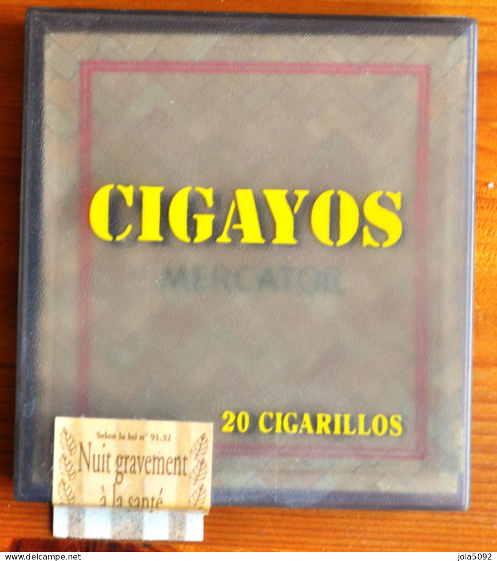 Boîte Plastique - Cigarillos CIGAYOS - Otros & Sin Clasificación