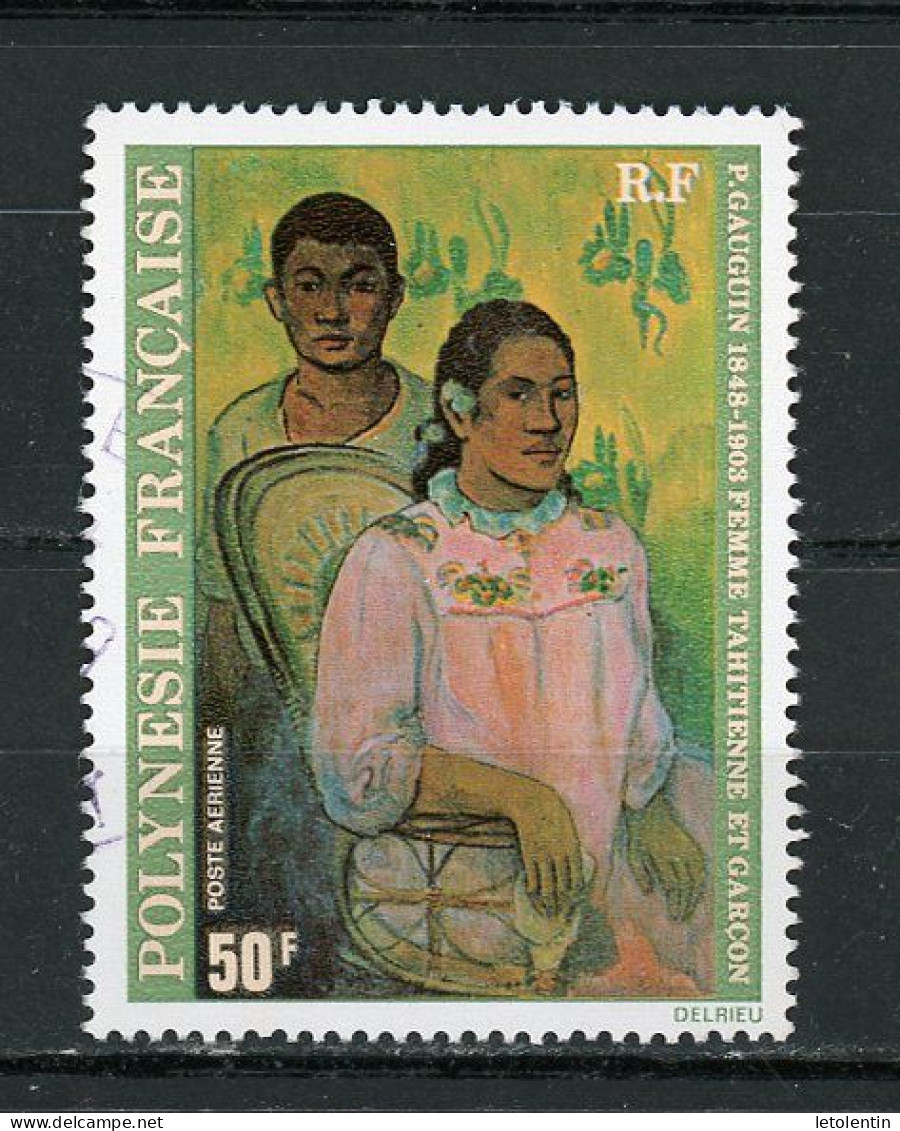 POLYNESIE - TABLEAU - POSTE AERIENNE - N° Yt 135 Obli. - Used Stamps