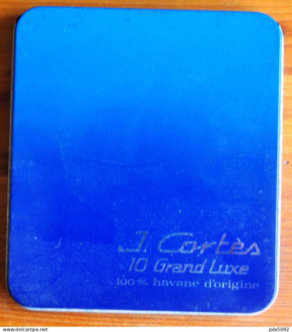 Boîte Métallique - Cigarillos J. CORTES - Autres & Non Classés