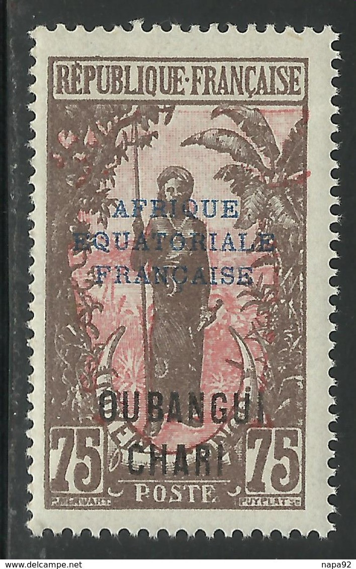 OUBANGUI-CHARI  1924 - YT 58** - Unused Stamps