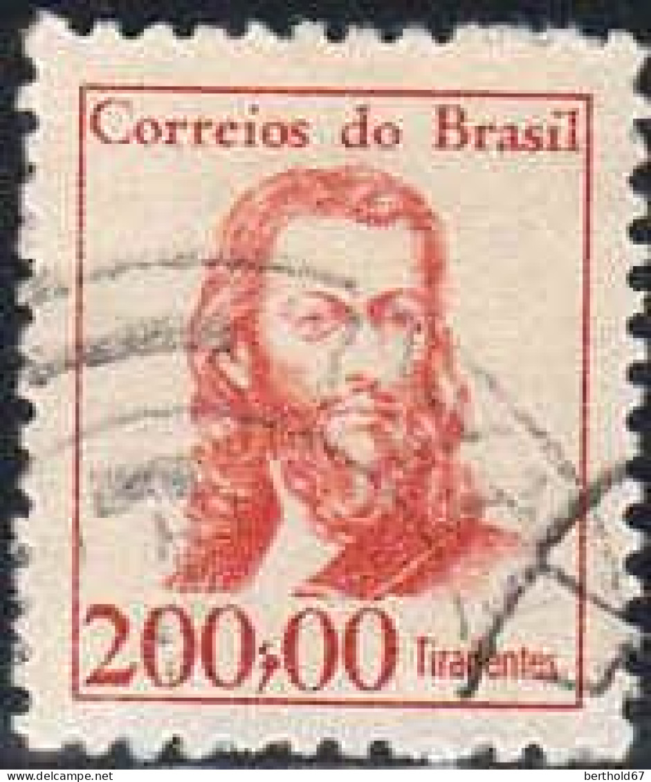 Brésil Poste Obl Yv: 767 Mi:1069 Joaquim José Da Silvas Xavier Tiradentes (Beau Cachet Rond) - Used Stamps