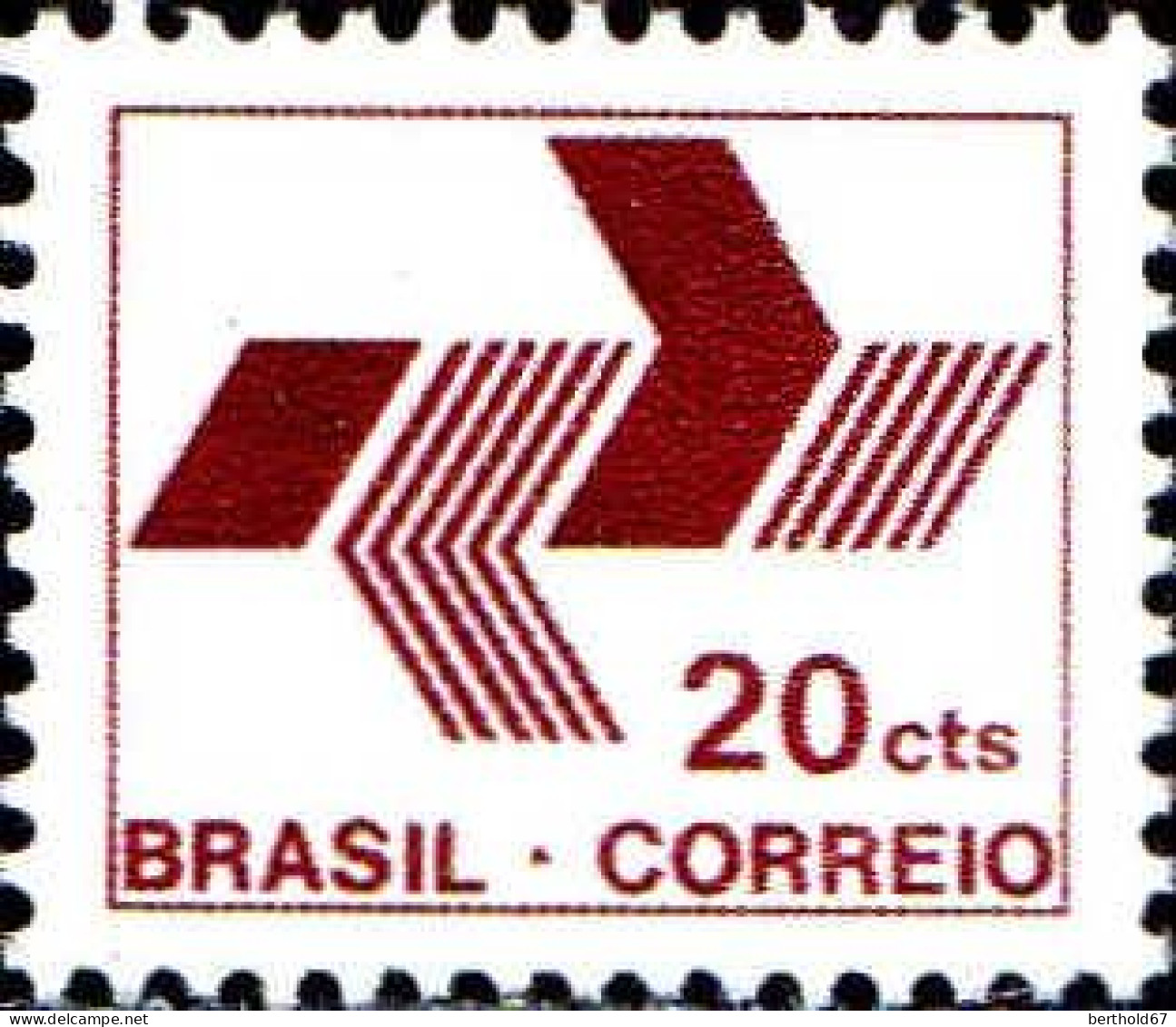 Brésil Poste N** Yv: 982 Mi:1310 Embleme Des Postes Brésiliennes - Unused Stamps
