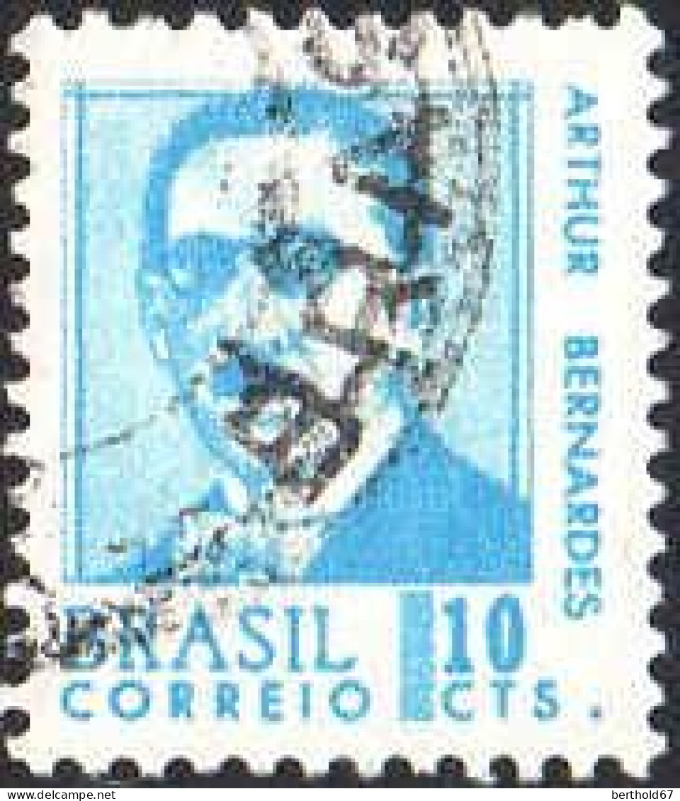 Brésil Poste Obl Yv: 842/846 Anciens Présidents Du Brésil - Gebruikt