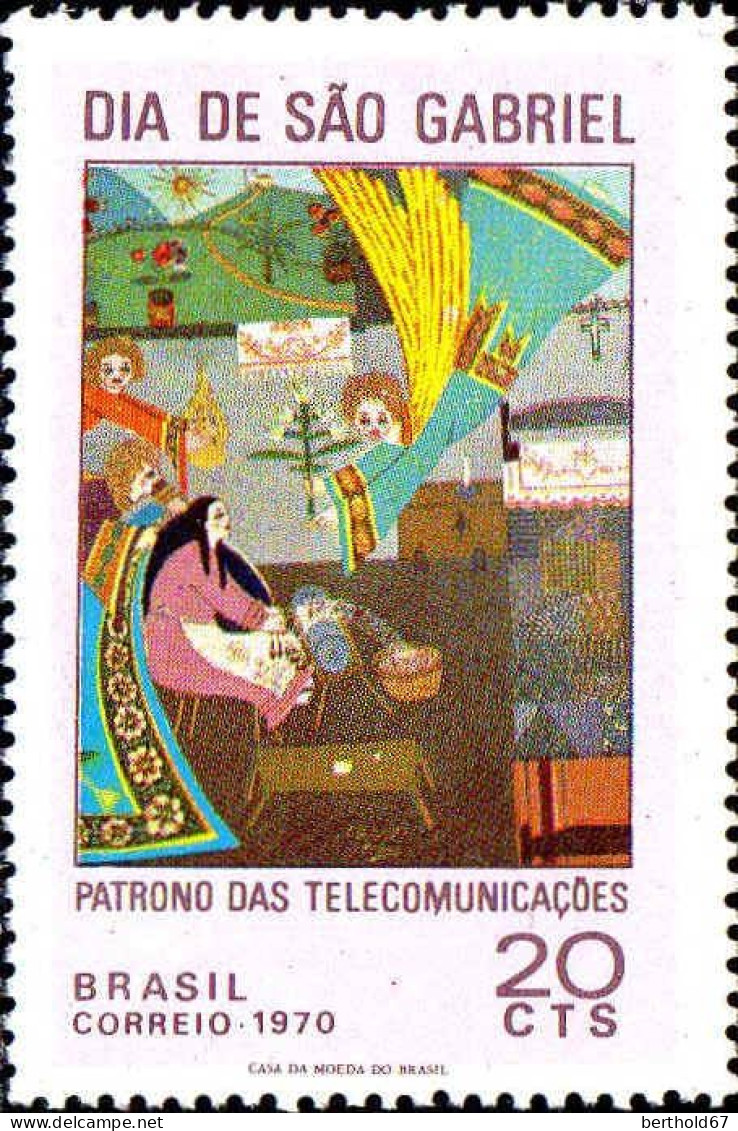 Brésil Poste N** Yv: 941 Mi:1267 Dia De Sao Gabriel - Unused Stamps