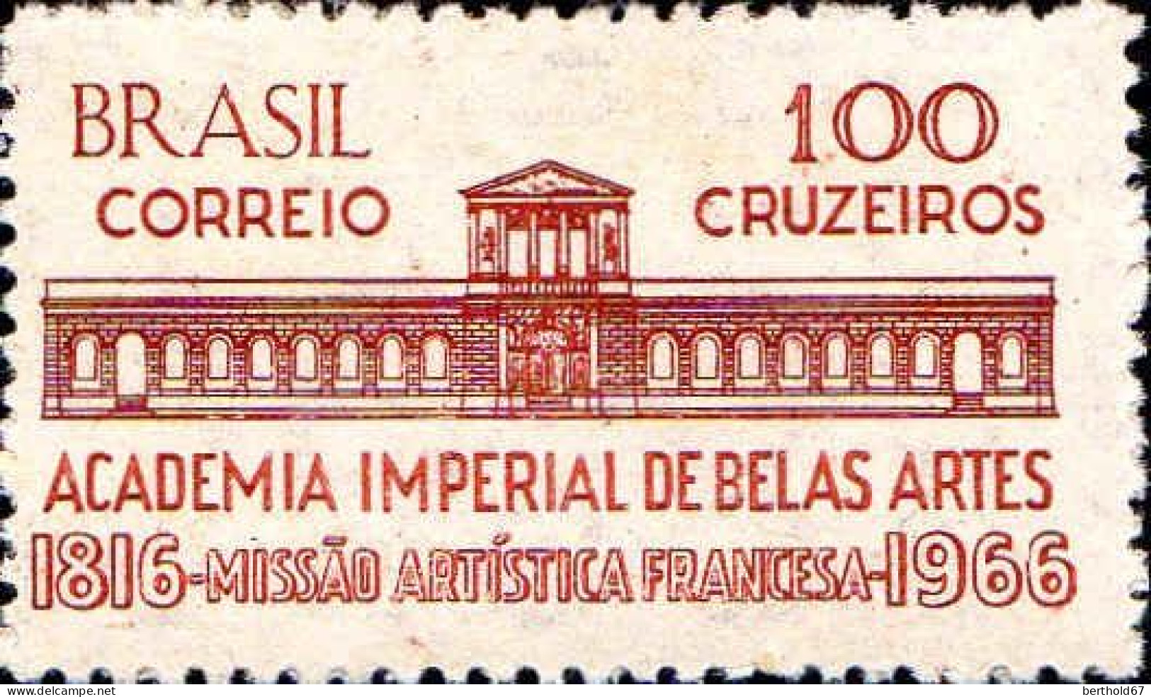 Brésil Poste N** Yv: 799 Mi:1113 Academia Imperial De Belas Artes - Nuevos