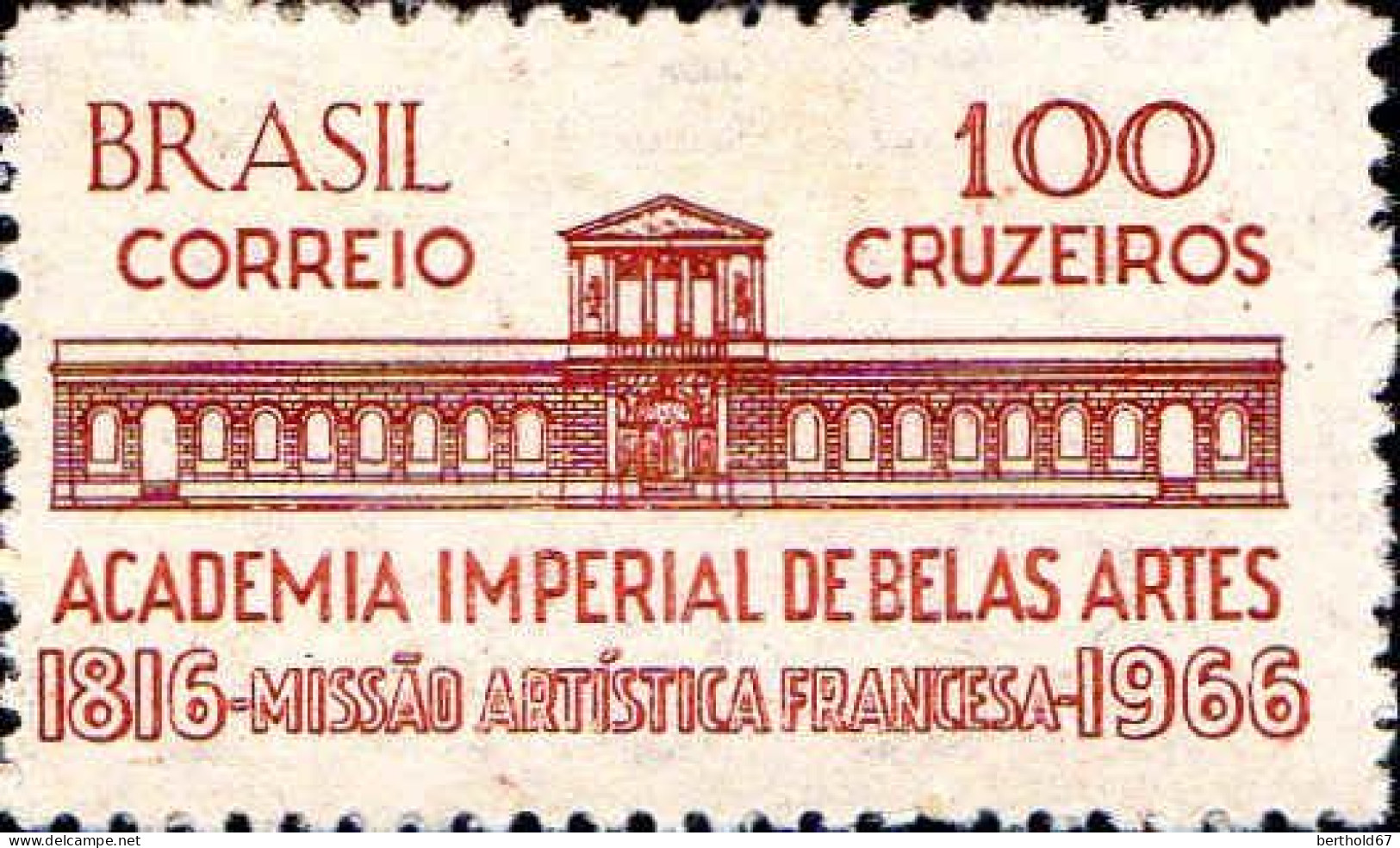 Brésil Poste N** Yv: 799 Mi:1113 Academia Imperial De Belas Artes - Unused Stamps